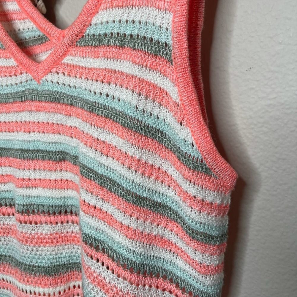 Cloud Chaser Striped Knit Tank Top - Picture 2 of 6